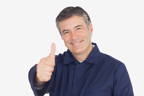 Man waking up rested